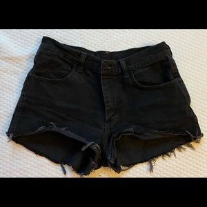 Homemade thrifted wrangler shorts